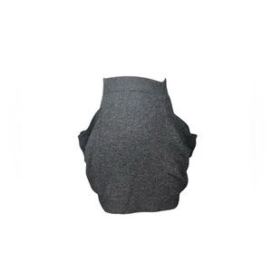 THEORY Gray  Mini Sesi Cashmere Skirt with Side Pockets in Sz Small